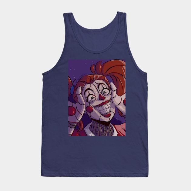 Baby from FNaF Tank Top by mmorrisonn33